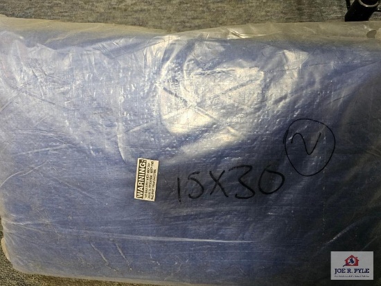 (2) 15x30 Tarps