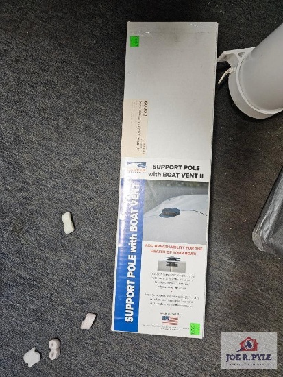Support Pole with Boat Vent In Box