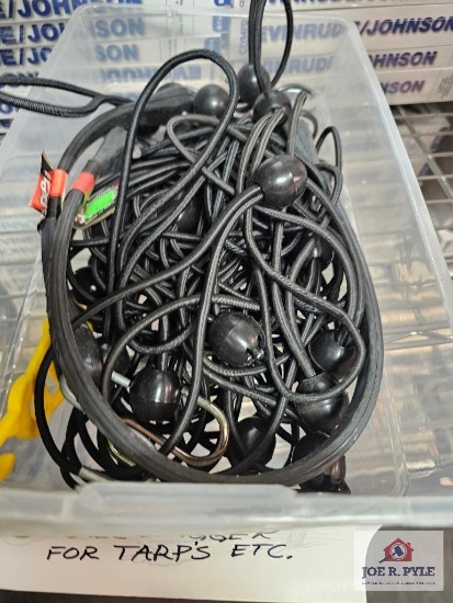 Tub of 8" Ball Snuggers for Tarps
