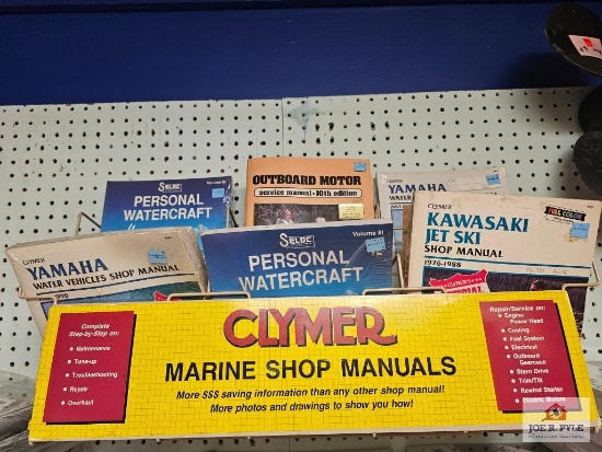 Assortment of Marine Shop Manuals