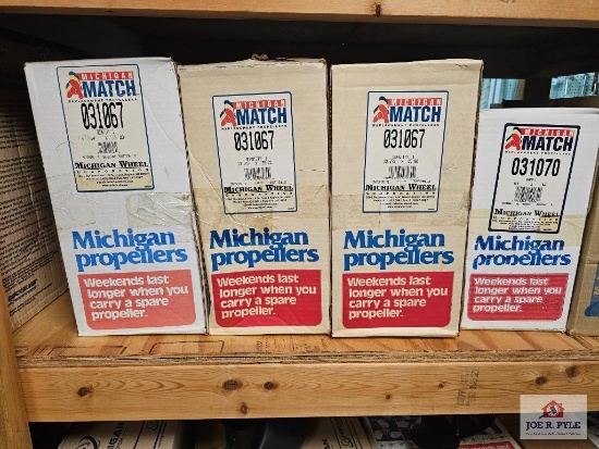 Lot of Michigan Match Replacement Propellers
