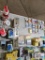 Boat items on Peg Board