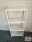 White Plastic Shelf