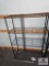 Black Four Tier Wire Shelf