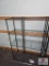 Black Four Tier Wire Shelf