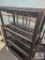 Black Plastic Shelf