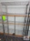 Silver Five Tier Wire Shelf