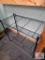 Black Three Tier Wire Shelf