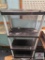 Black & Gray Plastic shelf