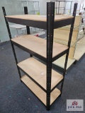 Black Metal Shelf