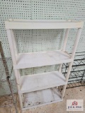 White Plastic Shelf