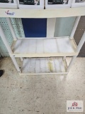 White Plastic Shelf