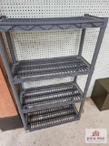 Gray Plastic Shelf