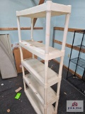 White Plastic Shelf