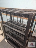 Black Plastic Shelf