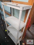 White Plastic Shelf