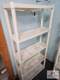 White Plastic Shelf