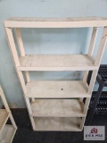 Gray Plastic Shelf
