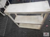 White Plastic Shelf