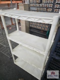 White Plastic Shelf