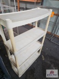 White Plastic Shelf