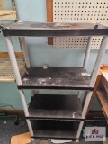 Black & Gray Plastic shelf