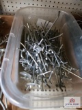 Tub of Peg hooks