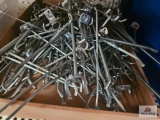 Flat of Peg hooks
