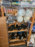 Silver Five Tier Wire Shelf (Empty)( This Item Can't Be Pickup until 02-27-2024 @ Noon)