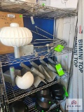 Silver Five Tier Wire Shelf (Empty)( This Item Can't Be Pickup until 02-27-2024 @ Noon)