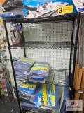 Black Five Tier Wire Shelf (Empty)( This Item Can't Be Pickup until 02-27-2024 @ Noon)