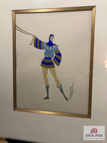 Erte 'Byzantine' Circa 1930
