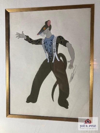 Erte 'The Rat Pack' Circa 1945