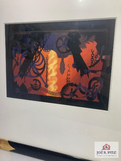 Erte 'Machine Atomique' Circa 1930