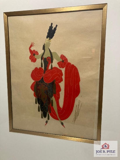 Erte 'Louis XIV-Favorite' 1933