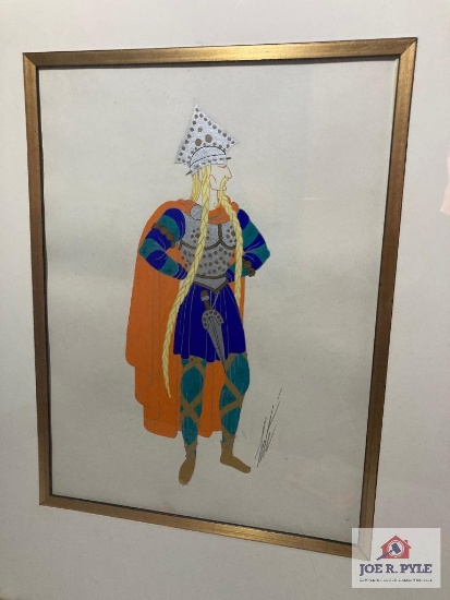 Erte 'Le General Gavlons' 1936