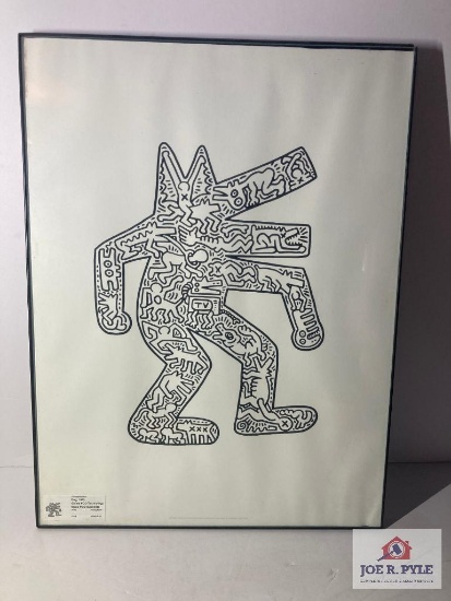 Keith Haring 'Dog' 1985