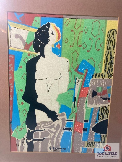 George Braque framed art