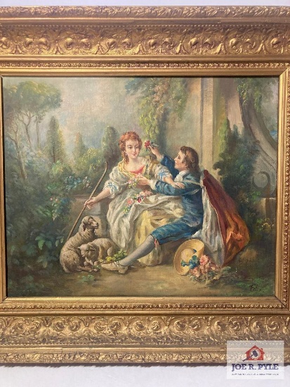 Framed painting by Felix