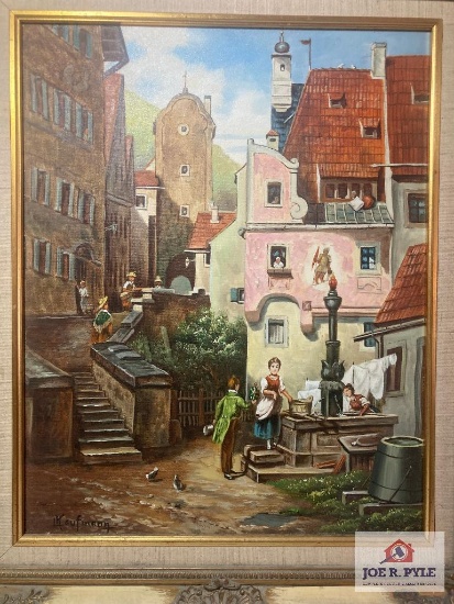 Art by L. Kaufman ; 20th century artist