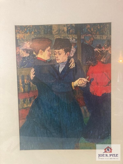 Toulouse-Lautrec 'Two women Waltzing'