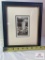 John F. Kennedy As a Child Photograph in Frame