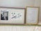 Rosanna Arquetteand Vana White Signed drawings Frames