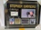 Stephen Hawking Signed Cut Photo Frame