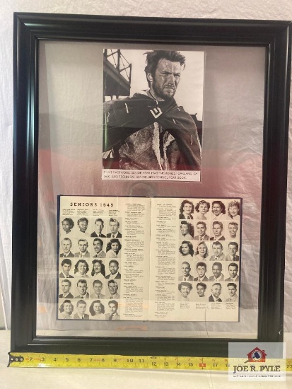 Clint Eastwood Oakland Tech, CA High School Yearbook