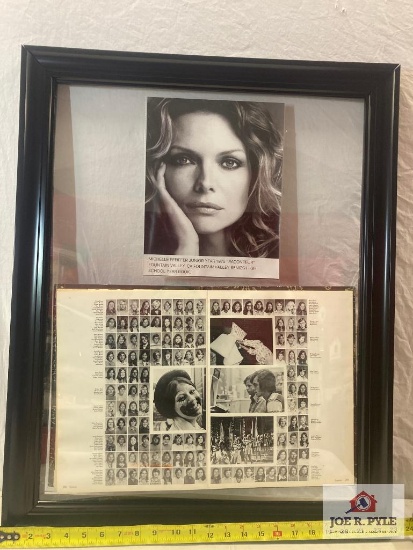 Michelle Pfeiffer High School Yearbook