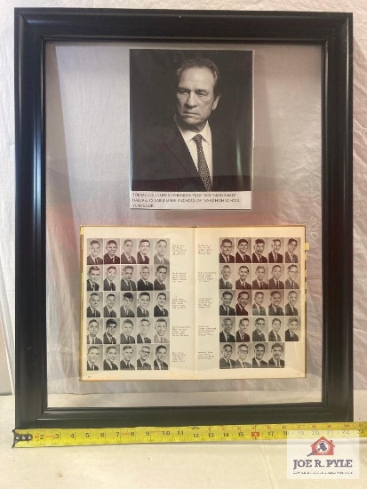 Tommy Lee Jones 1964 St. Mark High School Yearbook