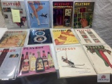 1958 Playboy Magaines complete set of 12