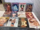 1982 Playboy Magazines complete set of 12