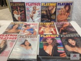 1985 Playboy Magazines complete set of 12